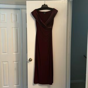 Purple Lauren by Ralph Lauren gown